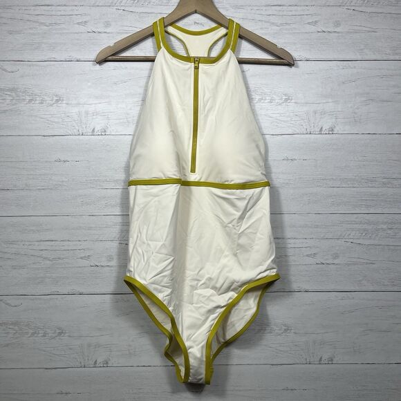Calia womens high neck recerback one piece swim suit size 16 NEW - Picture 1 of 5